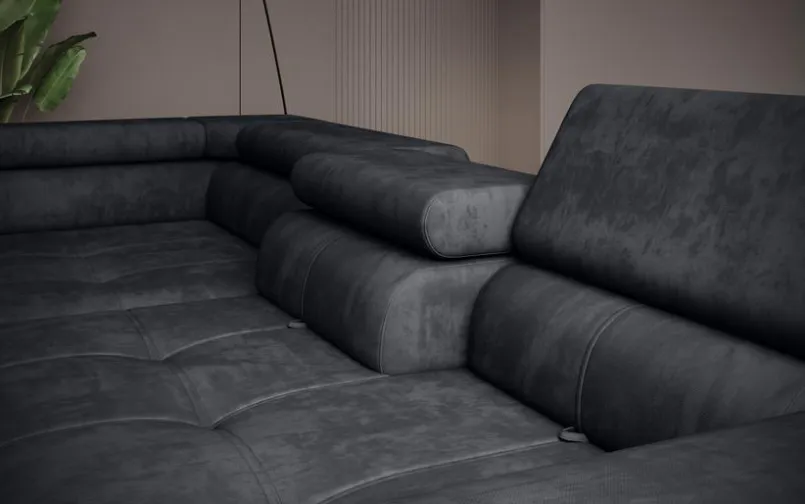 Schlafsofas|Schlafsofas| Ecksofa Tempo New Nebel