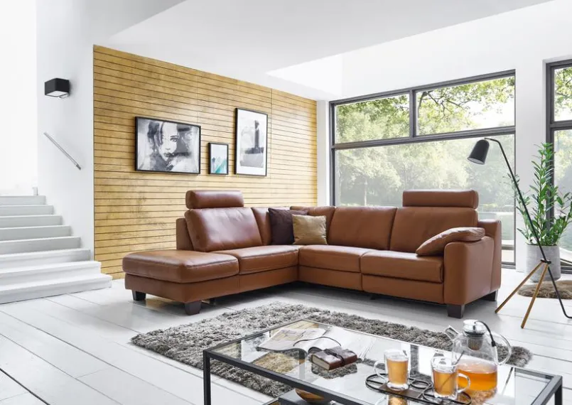 HUKLA Sofas & Couches-Ecksofa Toulouse Parkett