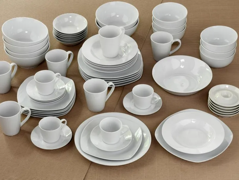 CreaTable Geschirr-Eierbecher Base Weiß