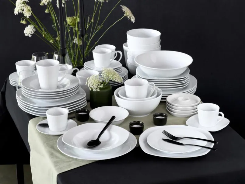 CreaTable Geschirr-Eierbecher Base Weiß