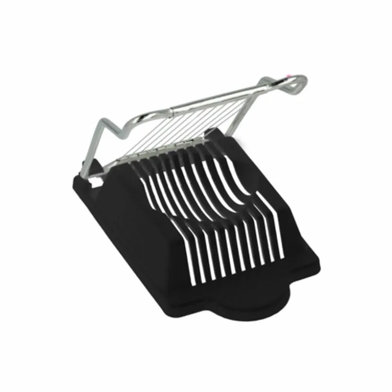 Küchenutensilien-Eierschneider 13 x 8,5 cm Schwarz