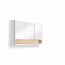 Einbau-Spiegelschrank Rounds<Puris New
