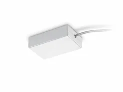 Trio Schienensysteme-Einspeisung flexibel DUOline Weiß