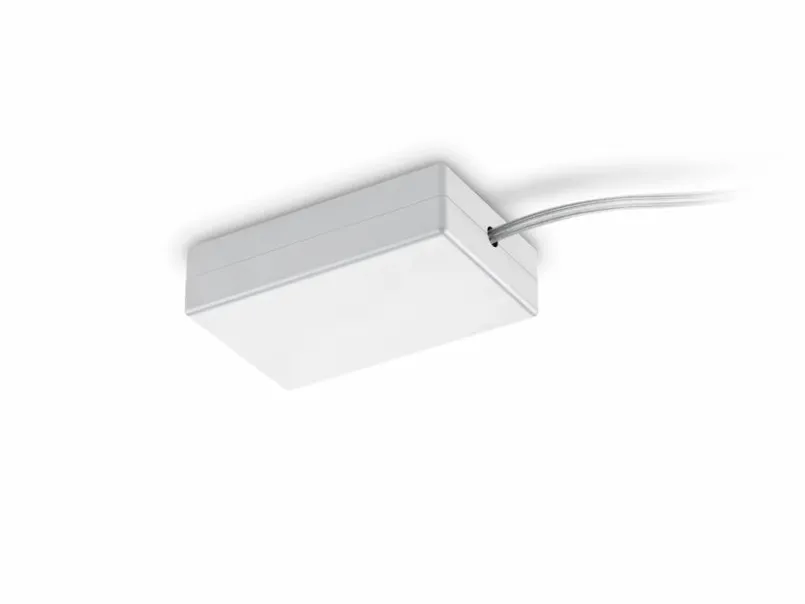 Trio Schienensysteme-Einspeisung flexibel DUOline Weiß