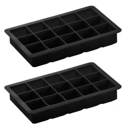 ladelle Küchenutensilien-Eiswürfelform Quinn - Mini 2tlg. Schwarz