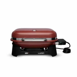 Weber Weber Grills & Grillzubehör-Elektrogrill Lumin Rot