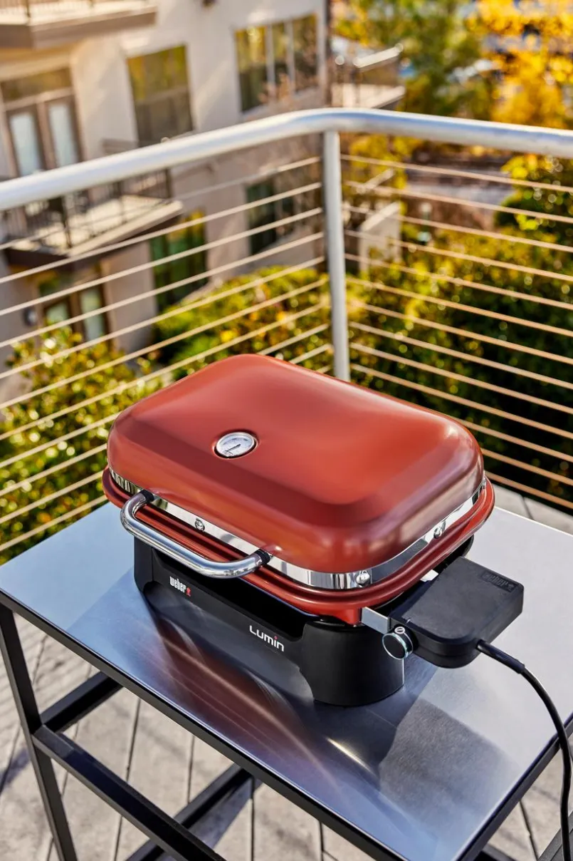 Weber Elektrogrills|Weber Grills & Grillzubehör-Elektrogrill Lumin Rot