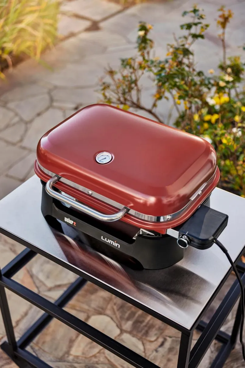Weber Elektrogrills|Weber Grills & Grillzubehör-Elektrogrill Lumin Rot