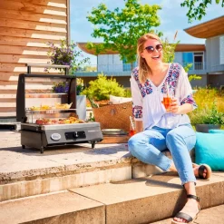 Elektrogrills|Rösle Elektrogrill Videro E2-P BBQ Portable Schwarz