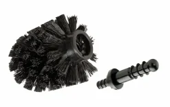 Badzubehör|WENKO Ersatzbürstenkopf Ø 7,5 cm Schwarz