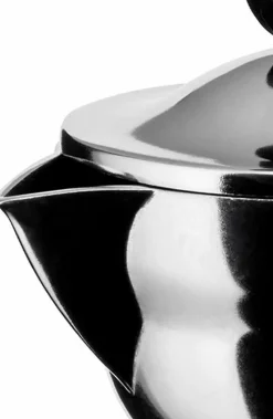 Alessi Kaffee & Tee-Espressokocher Moka Silber