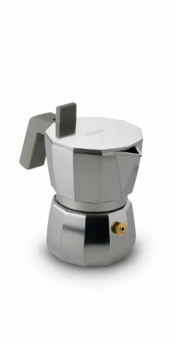 Alessi Kaffee & Tee-Espressokocher Moka 70 ml Silber