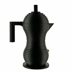 Alessi Kaffee & Tee-Espressokocher Pulcina Schwarz