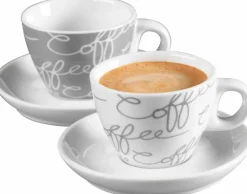 Kaffee & Tee|Ritzenhoff & Breker Espressotasse Cornello 2tlg. Grau