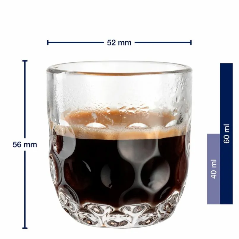Kaffee & Tee|Leonardo Espressotasse Gocce 2tlg. Klar