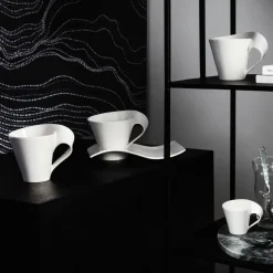 Villeroy & Boch Kaffee & Tee-Espressotasse New Wave 80 ml Weiß