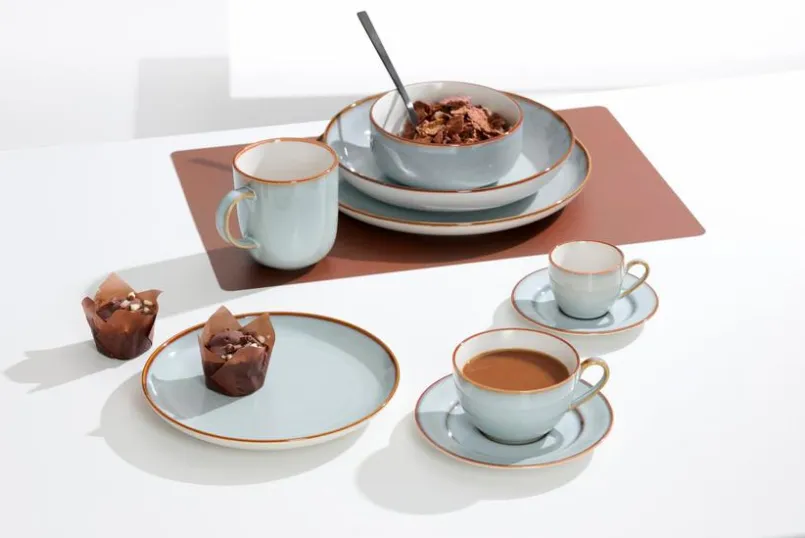 Kaffee & Tee|Ritzenhoff & Breker Espressotasse Portofino 90 ml Grau