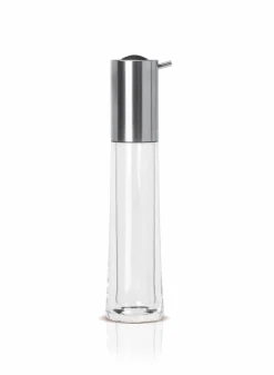 AdHoc Küchenutensilien-Essig- und Ölflasche Aroma 23,5 cm Silber