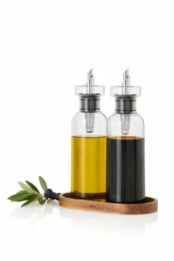 AdHoc Küchenutensilien-Essig- und Öl-Set AromaPour 3tlg. Transparent