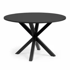 Kave Home Esstische-Esstisch Arya Ø 120 cm Schwarz