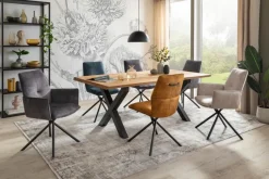 Esstische-Esstisch Cleveland 200 x 100 cm Eiche