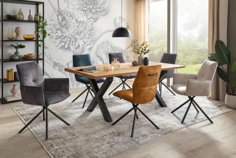 Esstische-Esstisch Cleveland 200 x 100 cm Eiche