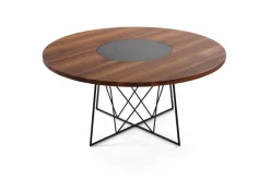 Bullfrog Esstische-Esstisch 2117 Tablo Ø 150 cm Nussbaum