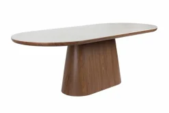 DAHEIM Esstische-Esstisch Alimra 180 x 90 cm Walnuss