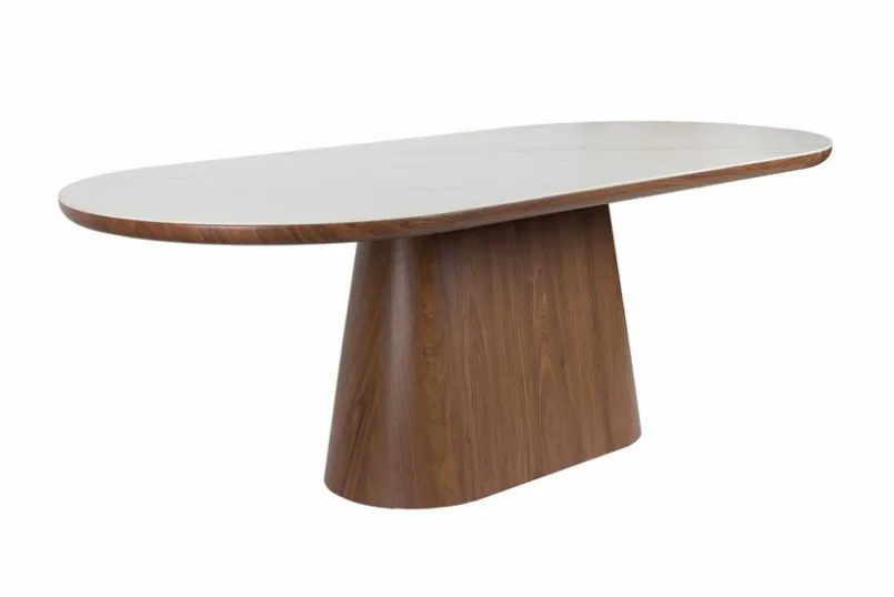 DAHEIM Esstische-Esstisch Alimra 180 x 90 cm Walnuss