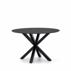 DAHEIM Esstische-Esstisch Argo Ø 120 cm Schwarz