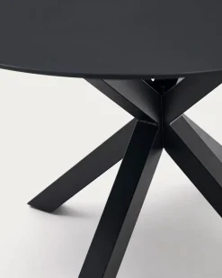 DAHEIM Esstische-Esstisch Argo Ø 120 cm Schwarz