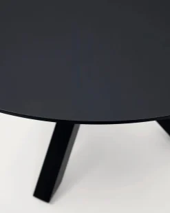 DAHEIM Esstische-Esstisch Argo Ø 120 cm Schwarz
