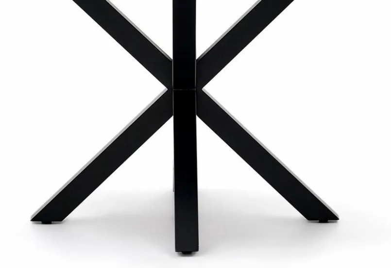 DAHEIM Esstische-Esstisch Argo Ø 120 cm Schwarz
