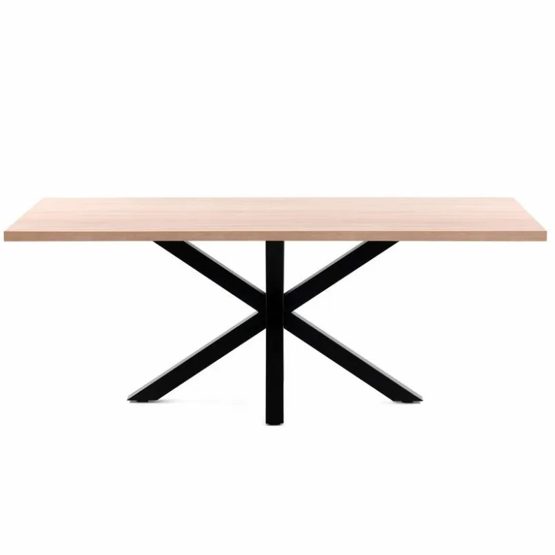 Kave Home Esstische-Esstisch Arya 200 x 100 cm Buche