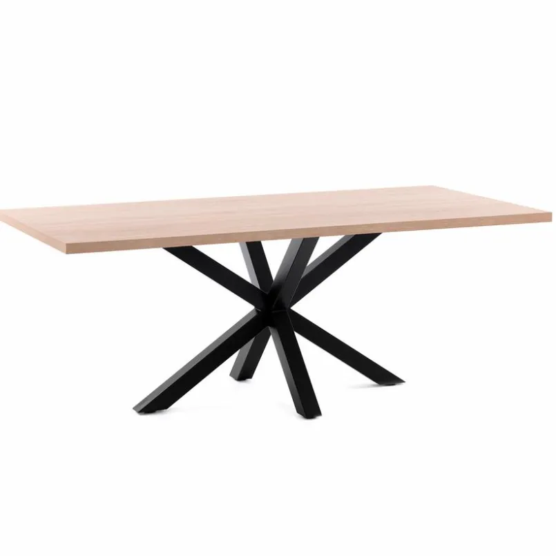 Kave Home Esstische-Esstisch Arya 200 x 100 cm Buche