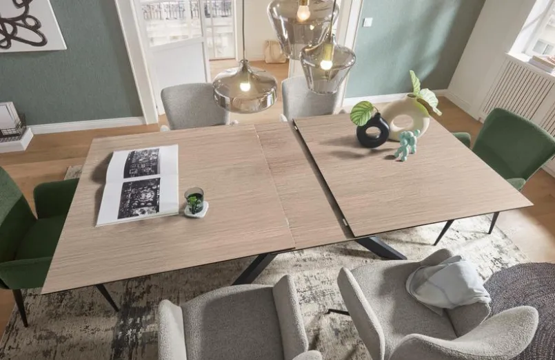 Esstische|set one by Musterring Esstisch Baltimore 200 x 100 cm Beige