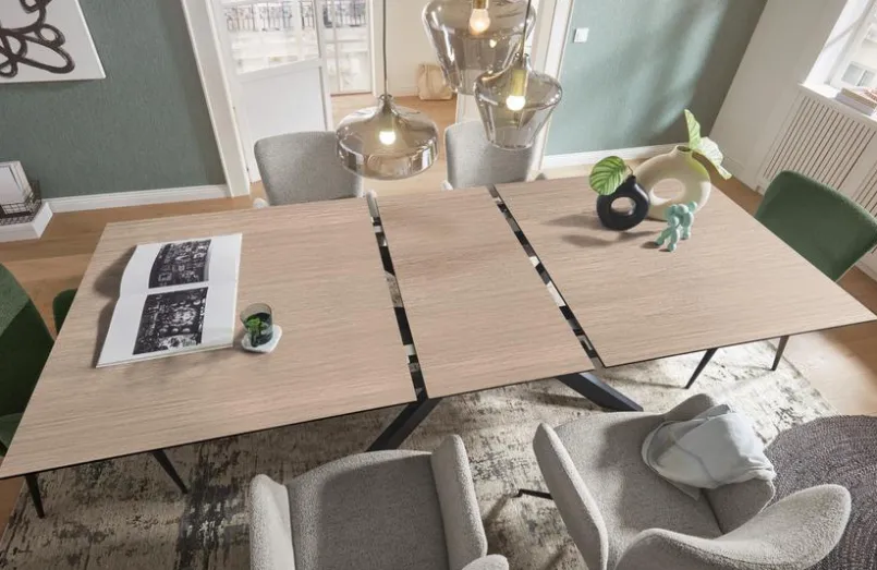 Esstische|set one by Musterring Esstisch Baltimore 200 x 100 cm Beige