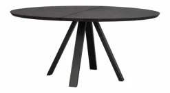 DAHEIM Esstische-Esstisch Carradale Ø 150 cm Schwarz