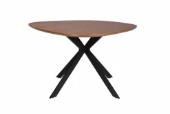 White Label Esstische-Esstisch Chase Organic Ø 110 cm Beige
