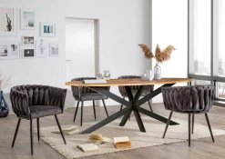Gutmann Factory Esstische-Esstisch Chuck 210 x 100 cm Braun