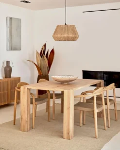 Kave Home Esstische-Esstisch Deyanira 160 x 90 cm Eiche
