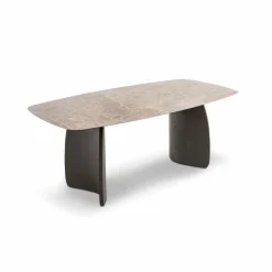 Esstische|Mobitec Esstisch Dolmen 200 x 100 cm Braun