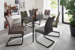 Esstische|MCA Esstisch Fremont 140 x 80 cm Schwarz