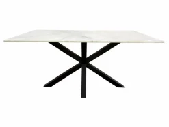 Esstische|Actona Esstisch Heaven 160 x 90 cm Schwarz / Weiß