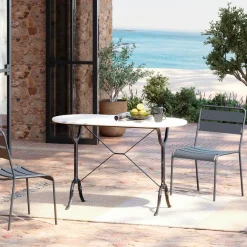 Balkontische|Esstische|KARE DESIGN Esstisch Kaffeehaus 87368 Weiß