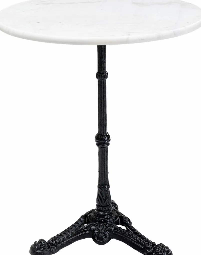 Balkontische|Gartentische|KARE DESIGN Esstisch Kaffeehaus 85157 Ø 60 cm Weiß