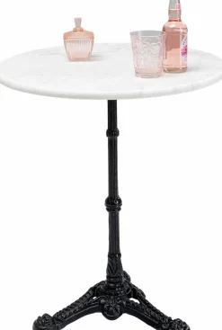 Balkontische|Gartentische|KARE DESIGN Esstisch Kaffeehaus 85157 Ø 60 cm Weiß