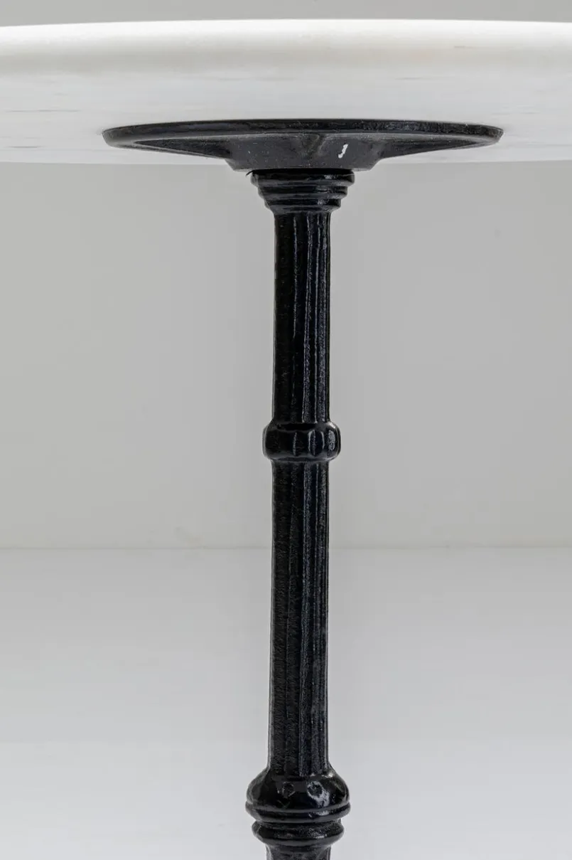Balkontische|Gartentische|KARE DESIGN Esstisch Kaffeehaus 85157 Ø 60 cm Weiß