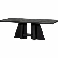 DAHEIM Esstische-Esstisch Kean 220 x 100 cm Schwarz