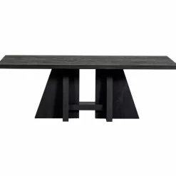 DAHEIM Esstische-Esstisch Kean 220 x 100 cm Schwarz